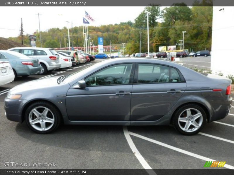 Anthracite Metallic / Ebony 2006 Acura TL 3.2