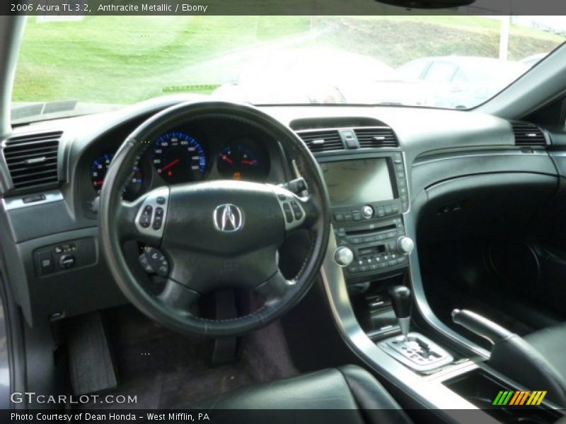 Anthracite Metallic / Ebony 2006 Acura TL 3.2