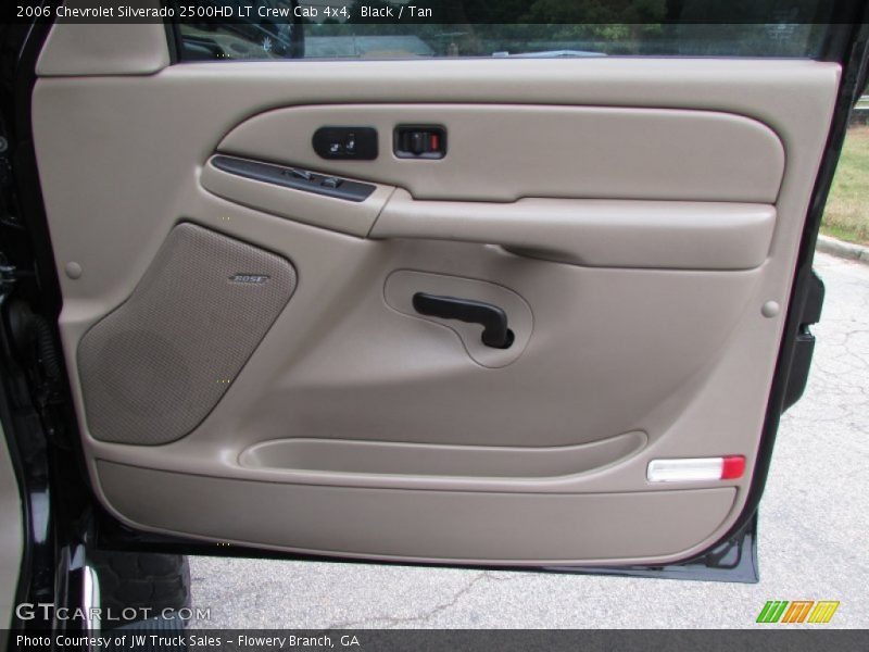 Black / Tan 2006 Chevrolet Silverado 2500HD LT Crew Cab 4x4