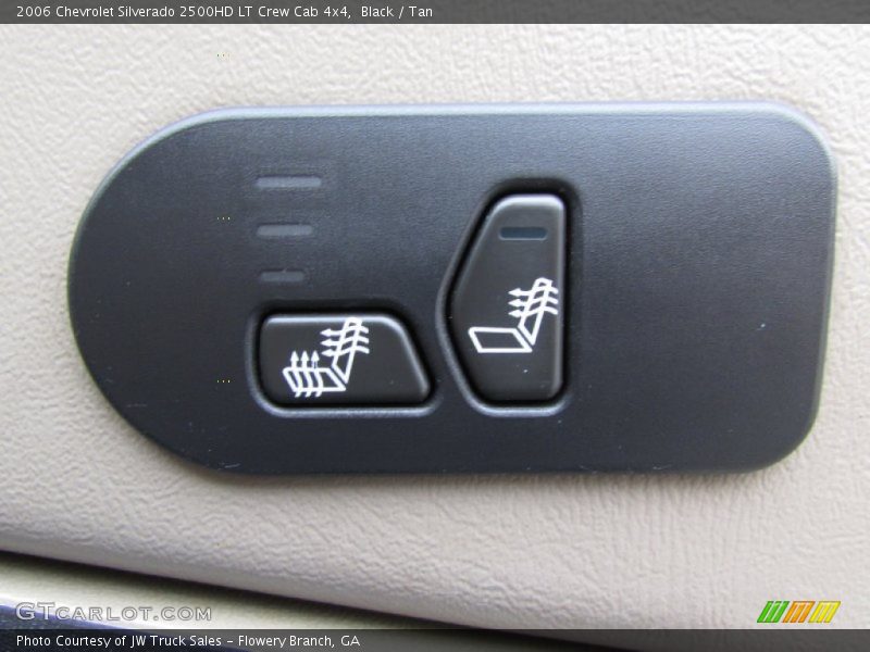 Black / Tan 2006 Chevrolet Silverado 2500HD LT Crew Cab 4x4