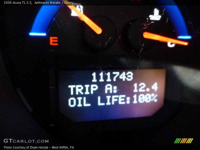 Anthracite Metallic / Ebony 2006 Acura TL 3.2