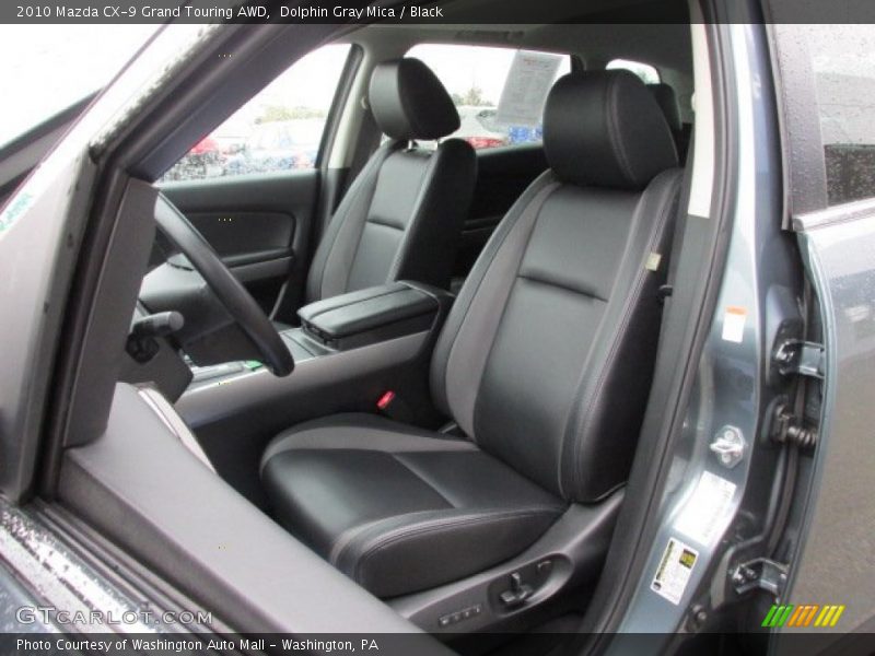 Dolphin Gray Mica / Black 2010 Mazda CX-9 Grand Touring AWD