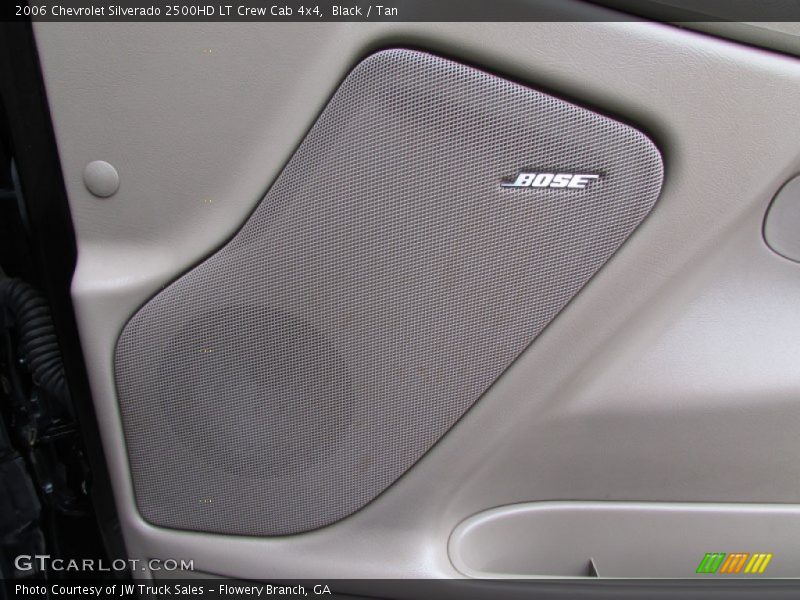 Black / Tan 2006 Chevrolet Silverado 2500HD LT Crew Cab 4x4