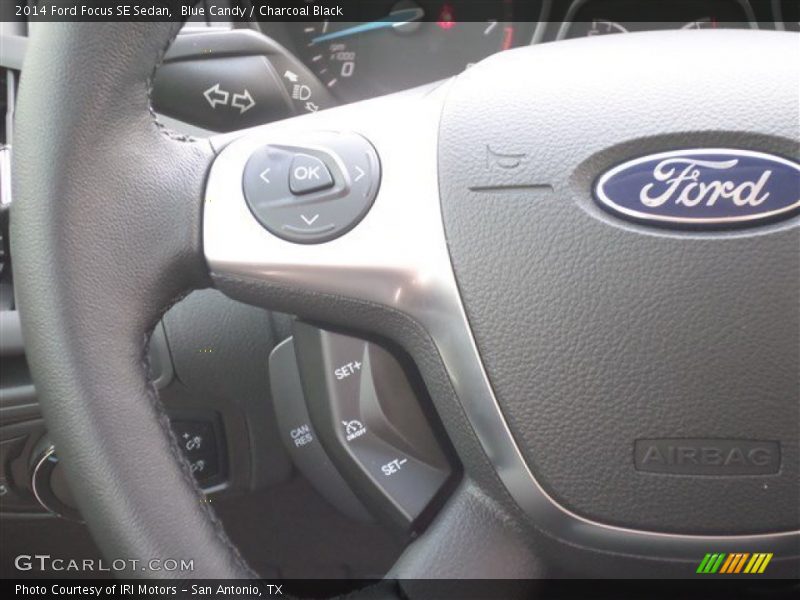 Blue Candy / Charcoal Black 2014 Ford Focus SE Sedan