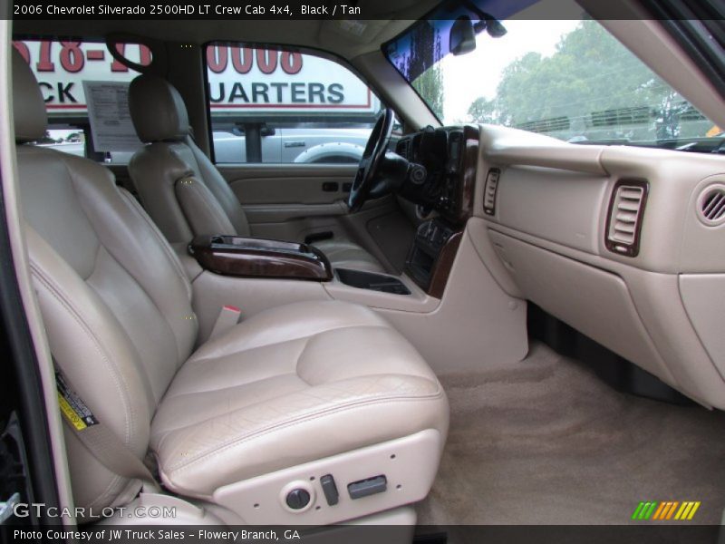 Black / Tan 2006 Chevrolet Silverado 2500HD LT Crew Cab 4x4