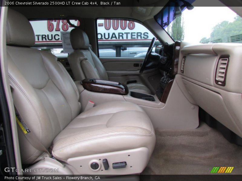 Black / Tan 2006 Chevrolet Silverado 2500HD LT Crew Cab 4x4