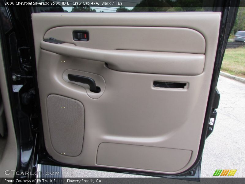 Black / Tan 2006 Chevrolet Silverado 2500HD LT Crew Cab 4x4