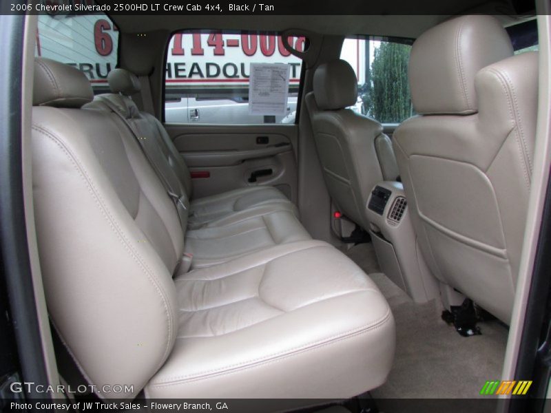 Black / Tan 2006 Chevrolet Silverado 2500HD LT Crew Cab 4x4