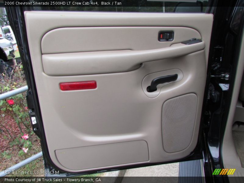 Black / Tan 2006 Chevrolet Silverado 2500HD LT Crew Cab 4x4