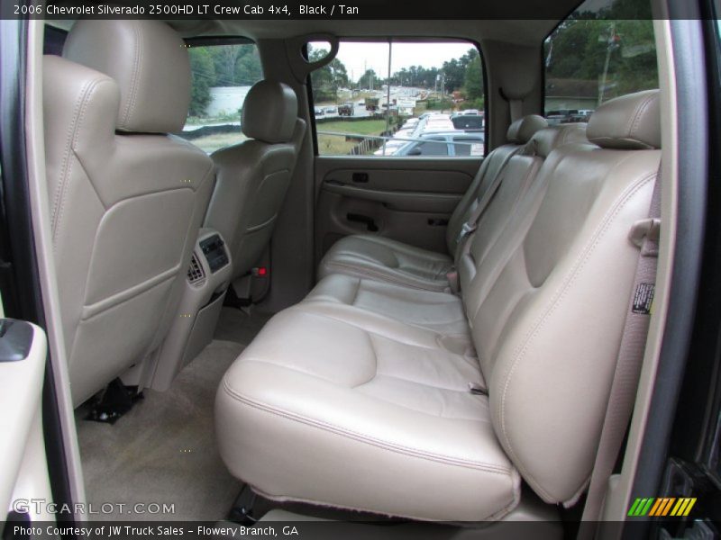 Black / Tan 2006 Chevrolet Silverado 2500HD LT Crew Cab 4x4
