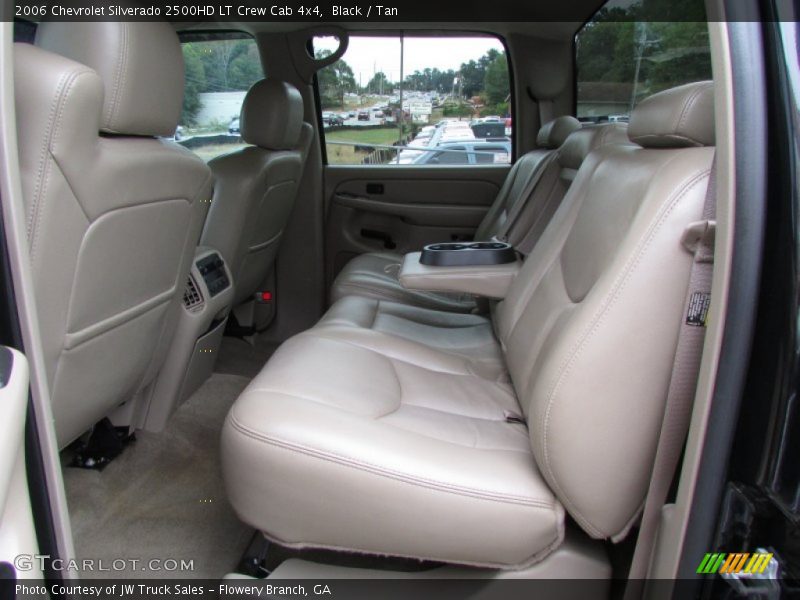 Black / Tan 2006 Chevrolet Silverado 2500HD LT Crew Cab 4x4