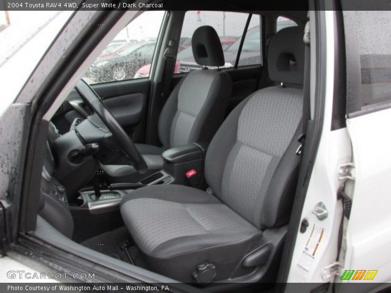 Super White / Dark Charcoal 2004 Toyota RAV4 4WD