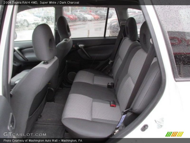 Super White / Dark Charcoal 2004 Toyota RAV4 4WD