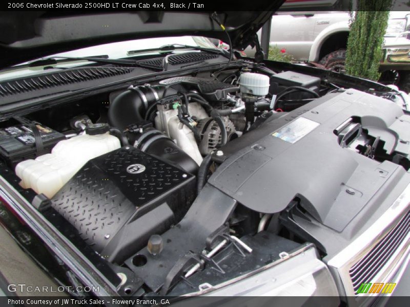 Black / Tan 2006 Chevrolet Silverado 2500HD LT Crew Cab 4x4