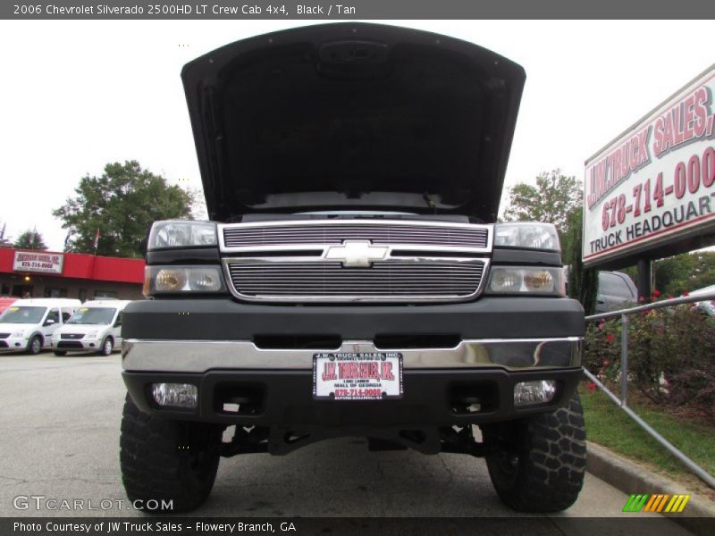 Black / Tan 2006 Chevrolet Silverado 2500HD LT Crew Cab 4x4