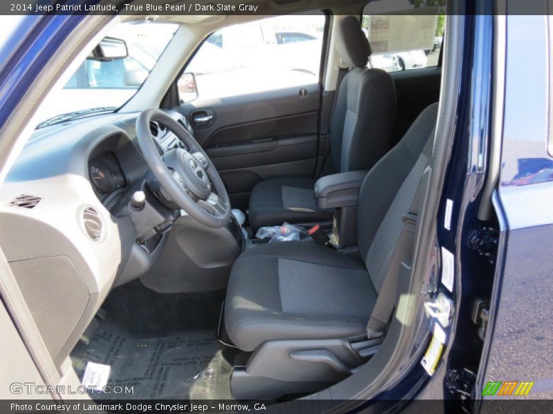 True Blue Pearl / Dark Slate Gray 2014 Jeep Patriot Latitude