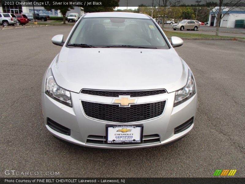Silver Ice Metallic / Jet Black 2013 Chevrolet Cruze LT