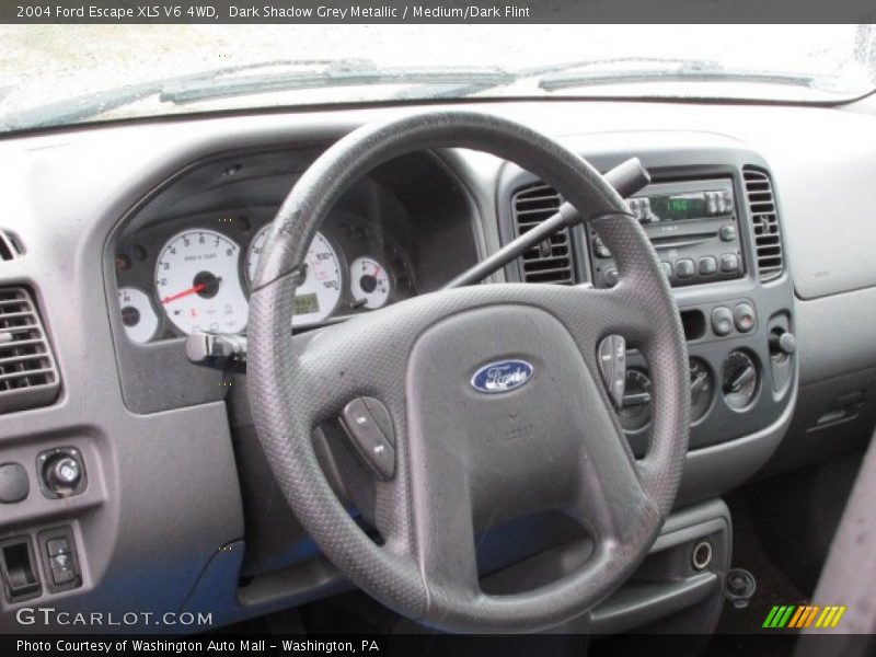 Dark Shadow Grey Metallic / Medium/Dark Flint 2004 Ford Escape XLS V6 4WD