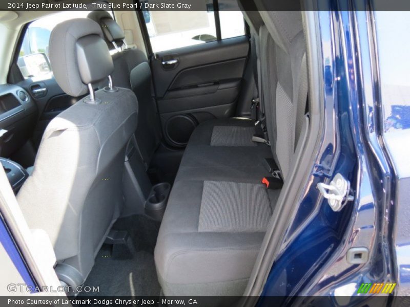 True Blue Pearl / Dark Slate Gray 2014 Jeep Patriot Latitude