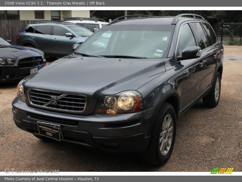 Titanium Gray Metallic / Off Black 2008 Volvo XC90 3.2