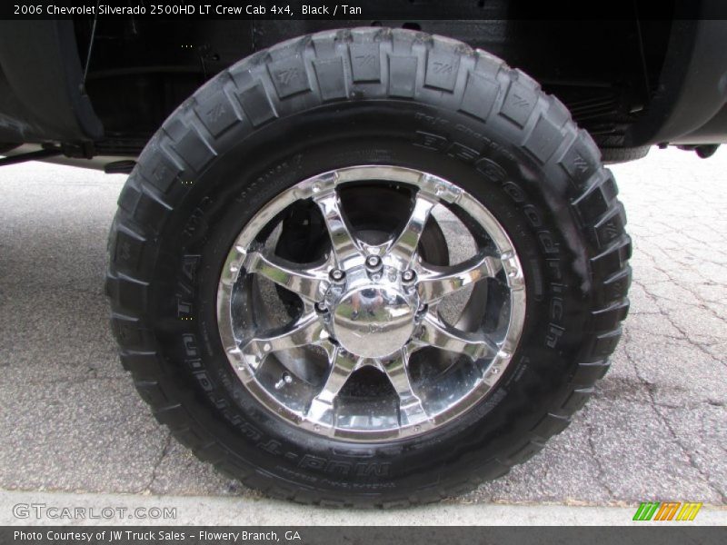 Black / Tan 2006 Chevrolet Silverado 2500HD LT Crew Cab 4x4