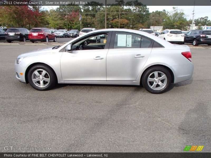 Silver Ice Metallic / Jet Black 2013 Chevrolet Cruze LT