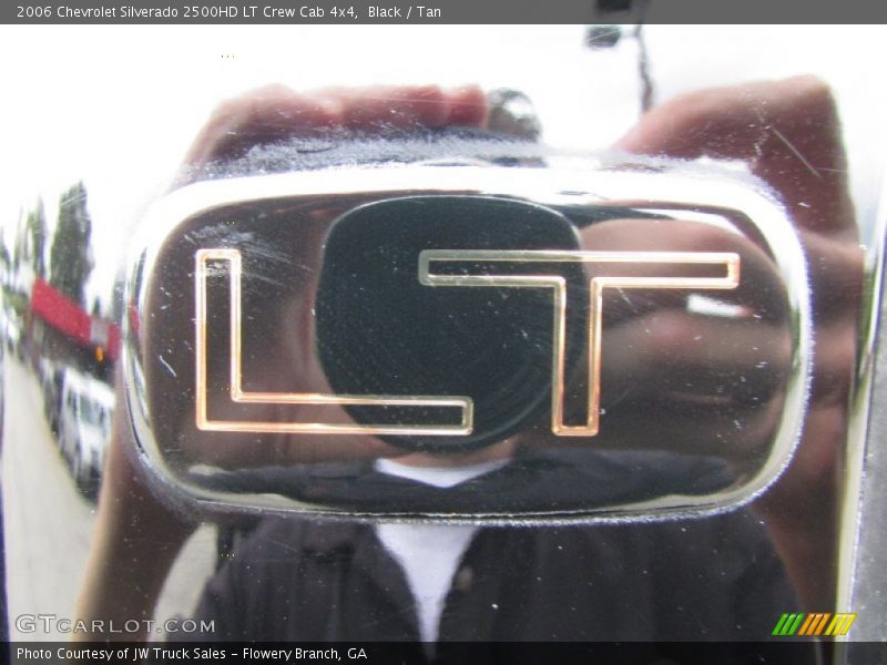 Black / Tan 2006 Chevrolet Silverado 2500HD LT Crew Cab 4x4