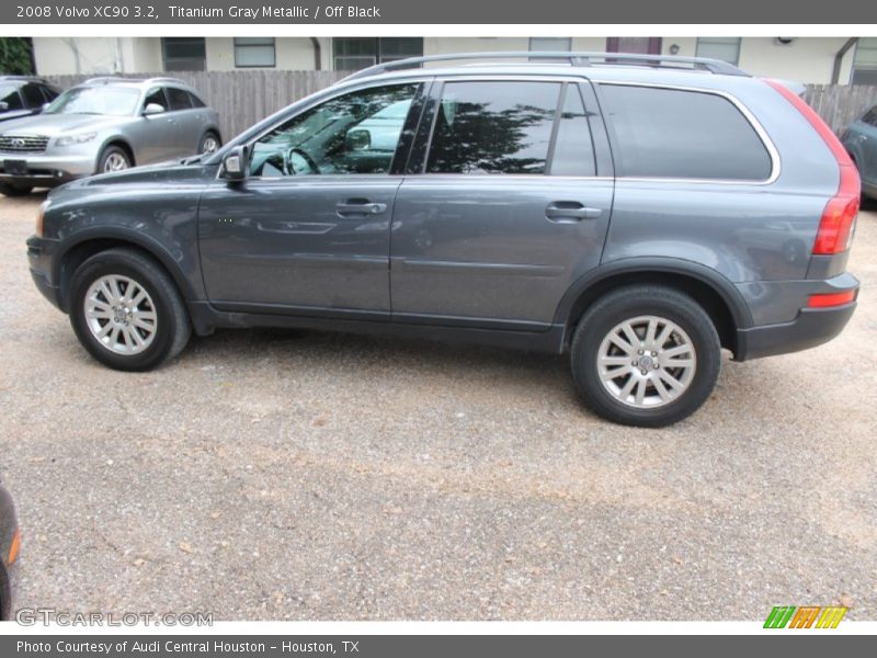 Titanium Gray Metallic / Off Black 2008 Volvo XC90 3.2