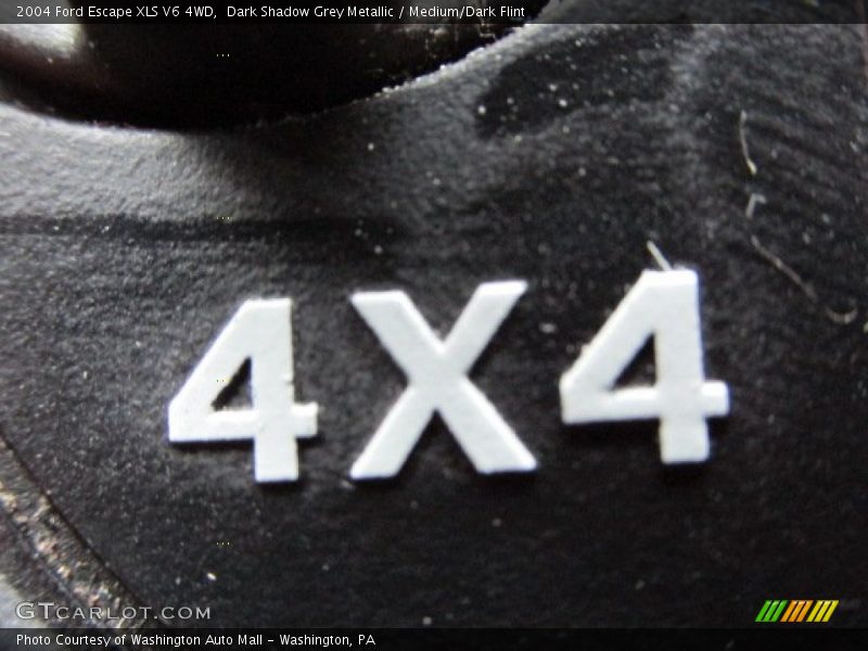 Dark Shadow Grey Metallic / Medium/Dark Flint 2004 Ford Escape XLS V6 4WD