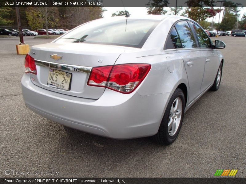 Silver Ice Metallic / Jet Black 2013 Chevrolet Cruze LT