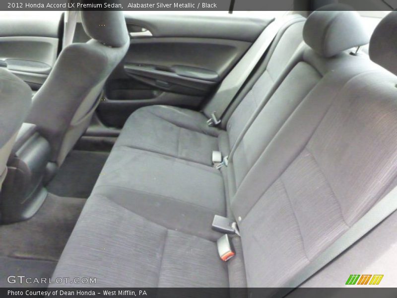 Alabaster Silver Metallic / Black 2012 Honda Accord LX Premium Sedan