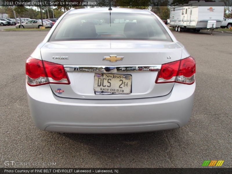 Silver Ice Metallic / Jet Black 2013 Chevrolet Cruze LT