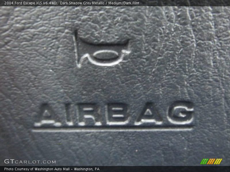 Dark Shadow Grey Metallic / Medium/Dark Flint 2004 Ford Escape XLS V6 4WD