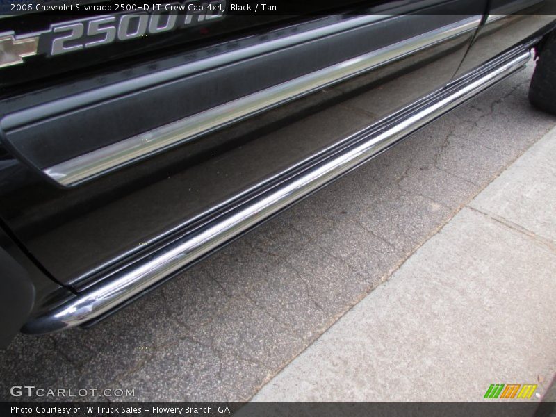 Black / Tan 2006 Chevrolet Silverado 2500HD LT Crew Cab 4x4