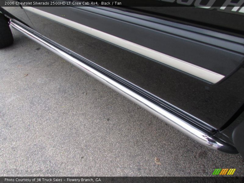 Black / Tan 2006 Chevrolet Silverado 2500HD LT Crew Cab 4x4
