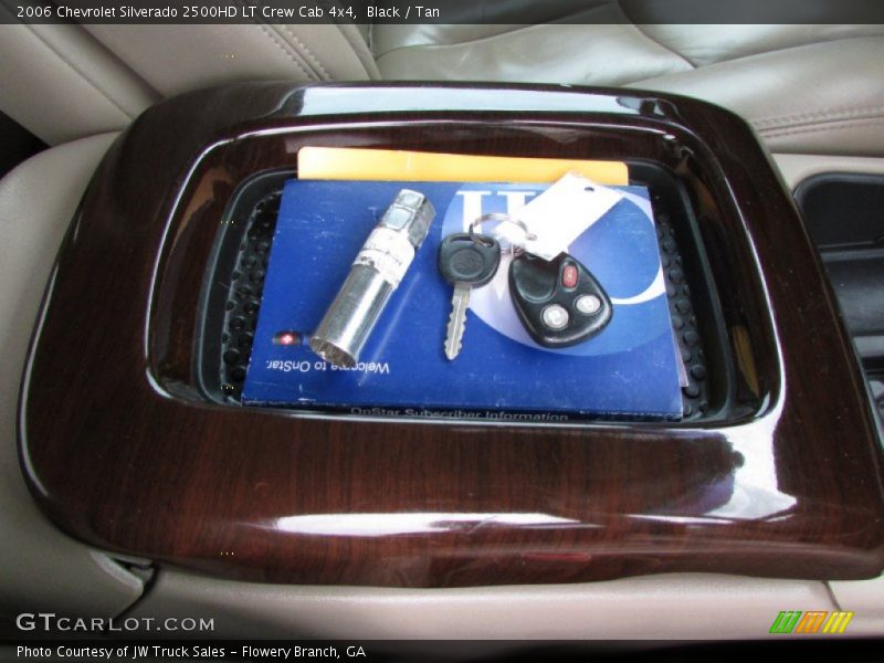 Black / Tan 2006 Chevrolet Silverado 2500HD LT Crew Cab 4x4