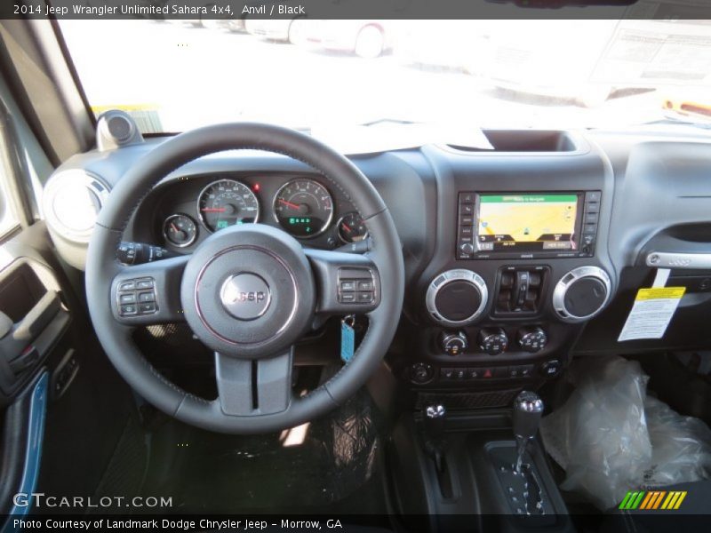 Anvil / Black 2014 Jeep Wrangler Unlimited Sahara 4x4