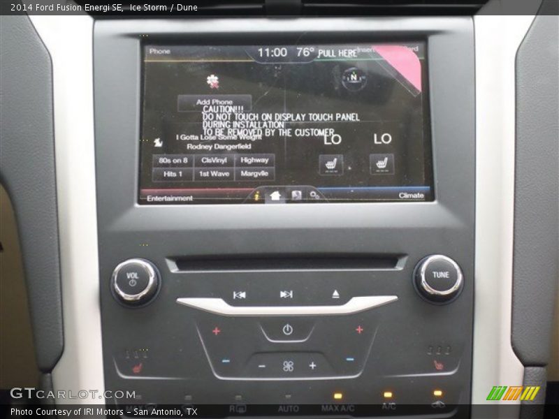 Ice Storm / Dune 2014 Ford Fusion Energi SE