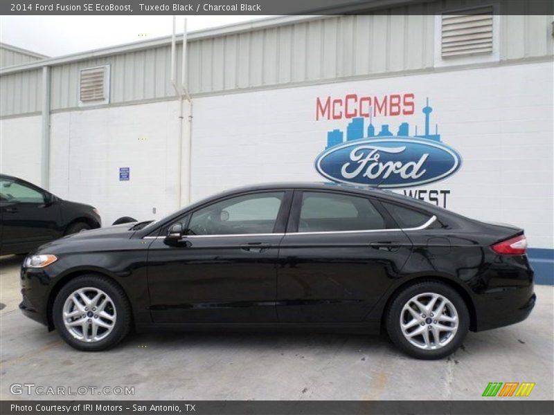 Tuxedo Black / Charcoal Black 2014 Ford Fusion SE EcoBoost