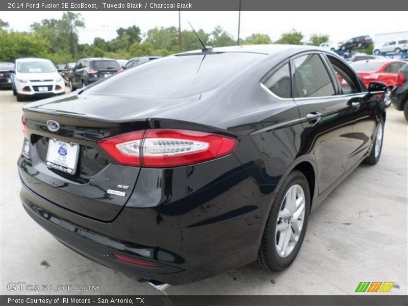 Tuxedo Black / Charcoal Black 2014 Ford Fusion SE EcoBoost