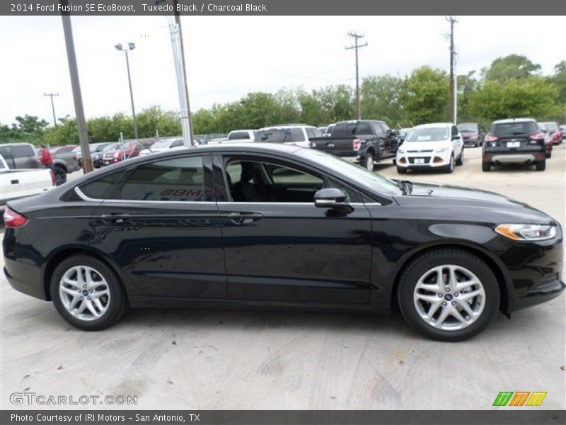 Tuxedo Black / Charcoal Black 2014 Ford Fusion SE EcoBoost
