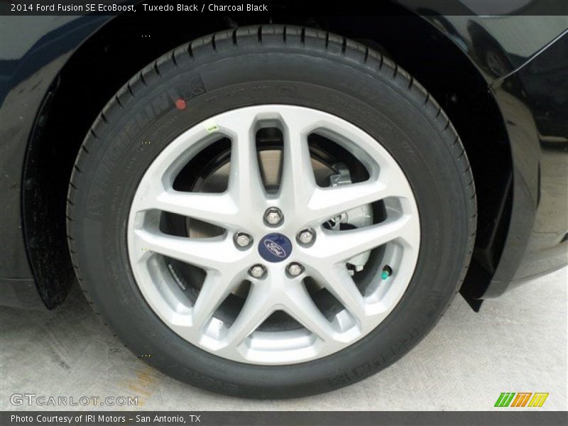 Tuxedo Black / Charcoal Black 2014 Ford Fusion SE EcoBoost
