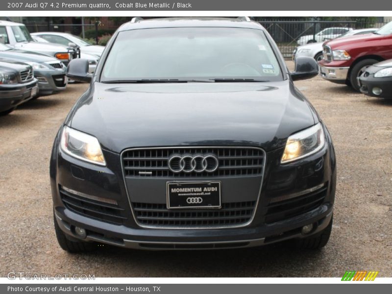 Cobalt Blue Metallic / Black 2007 Audi Q7 4.2 Premium quattro