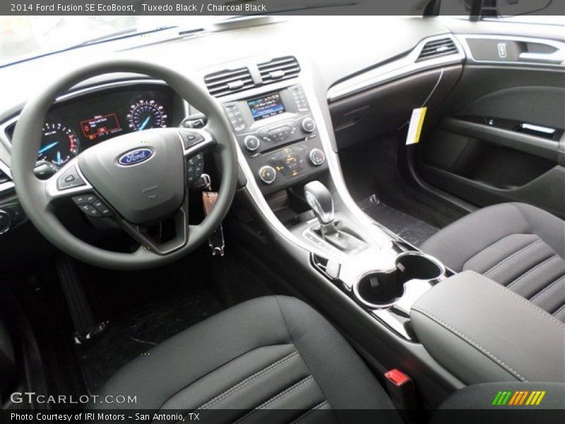 Tuxedo Black / Charcoal Black 2014 Ford Fusion SE EcoBoost