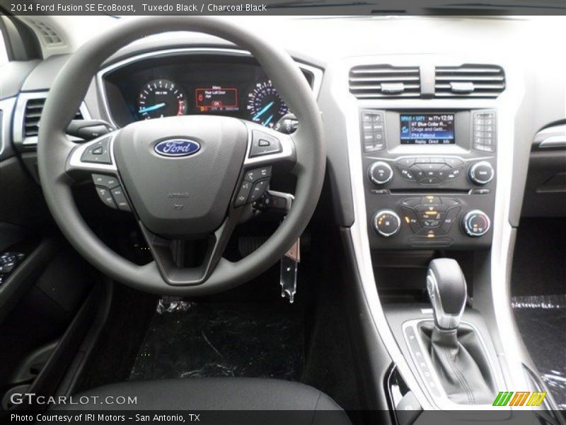 Tuxedo Black / Charcoal Black 2014 Ford Fusion SE EcoBoost