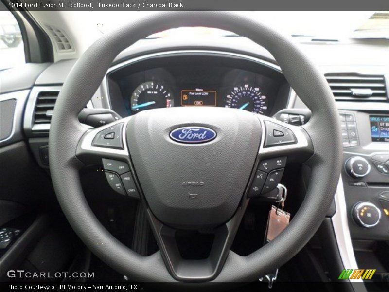 Tuxedo Black / Charcoal Black 2014 Ford Fusion SE EcoBoost