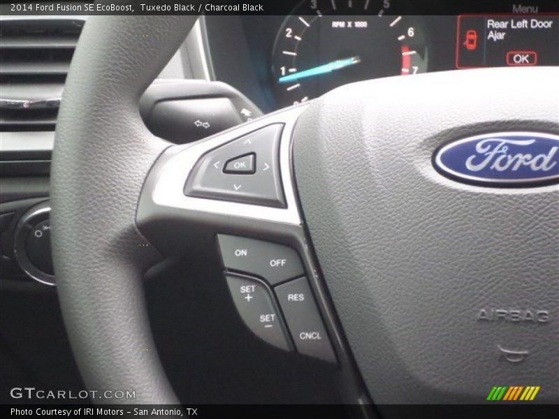 Tuxedo Black / Charcoal Black 2014 Ford Fusion SE EcoBoost