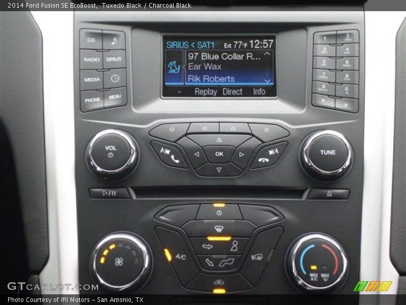 Tuxedo Black / Charcoal Black 2014 Ford Fusion SE EcoBoost