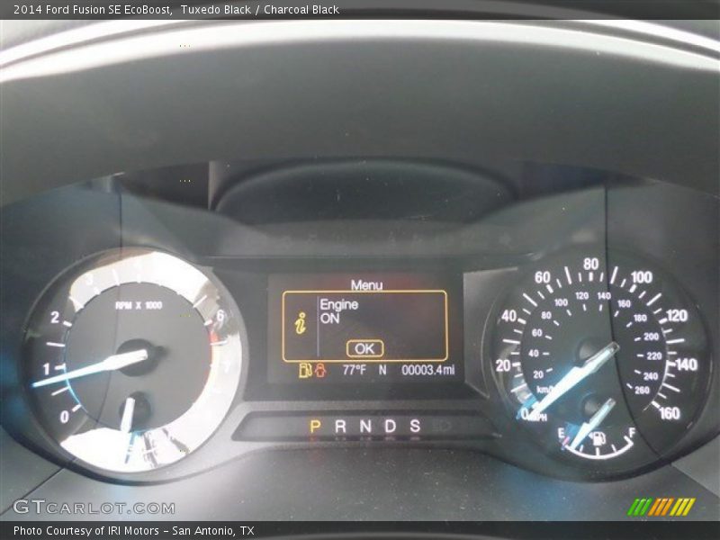 Tuxedo Black / Charcoal Black 2014 Ford Fusion SE EcoBoost