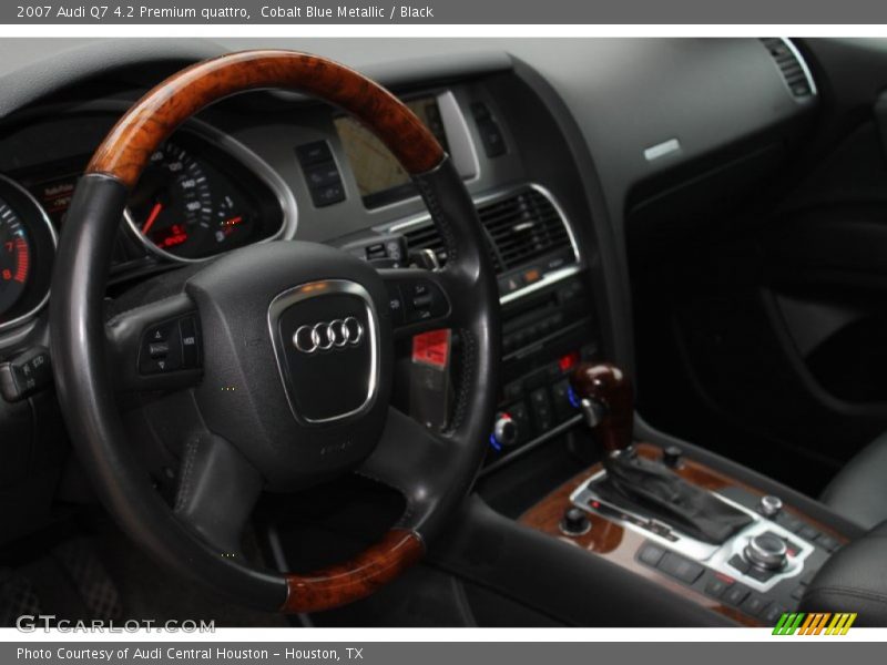 Cobalt Blue Metallic / Black 2007 Audi Q7 4.2 Premium quattro